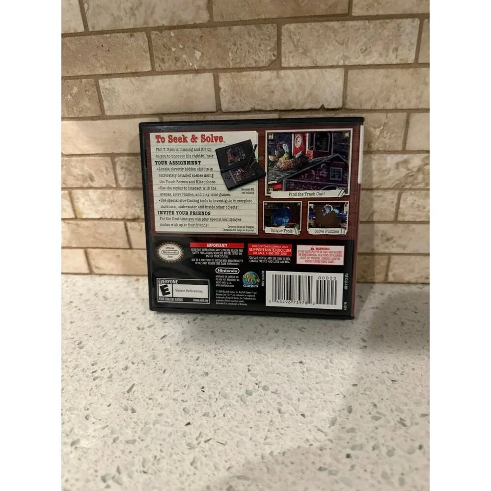 Nintendo DS‎ game bundle cib